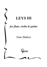 Leys III for flute, violin and guitar