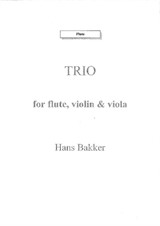 Trio for flute, violin and viola – Parts