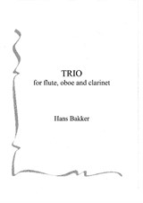 Trio for flute, oboe and clarinet - Score