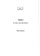 Trio for flute, oboe and clarinet – Parts
