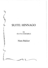 Suite: Hinnago for flute ensemble - Score