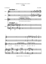 Drie Liederen op tekst van Eva Vleeskruyer,    I Fijn - sopraan, fluit, cello, piano