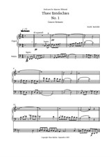 Three Entelechies for organ, No.1 Canon Ostinato